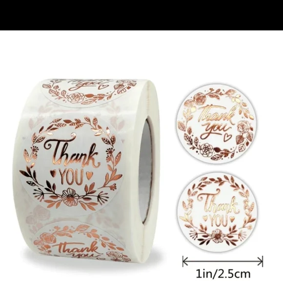 HP🔥🔥🔥Thank you Stickers for wrapping - Picture 2 of 3